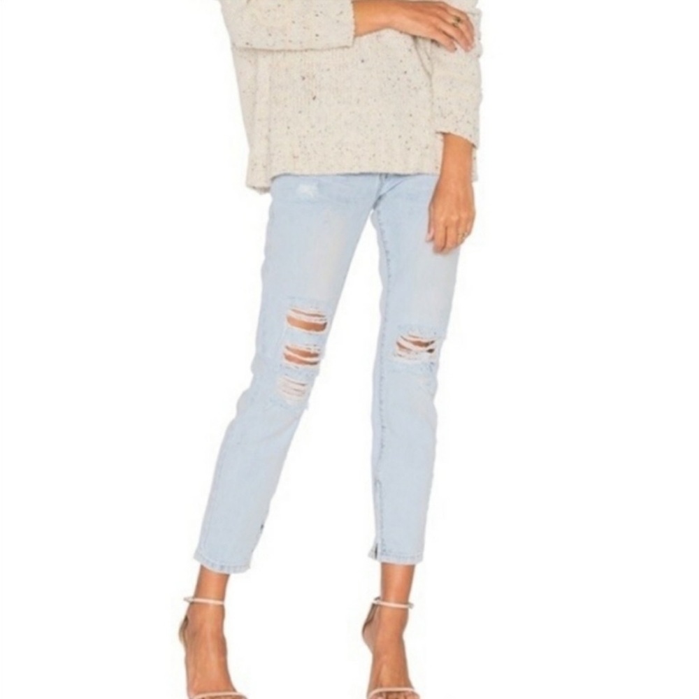 One Teaspoon Revolve Freebirds Jeans in Aspen Light Wash NWT 28